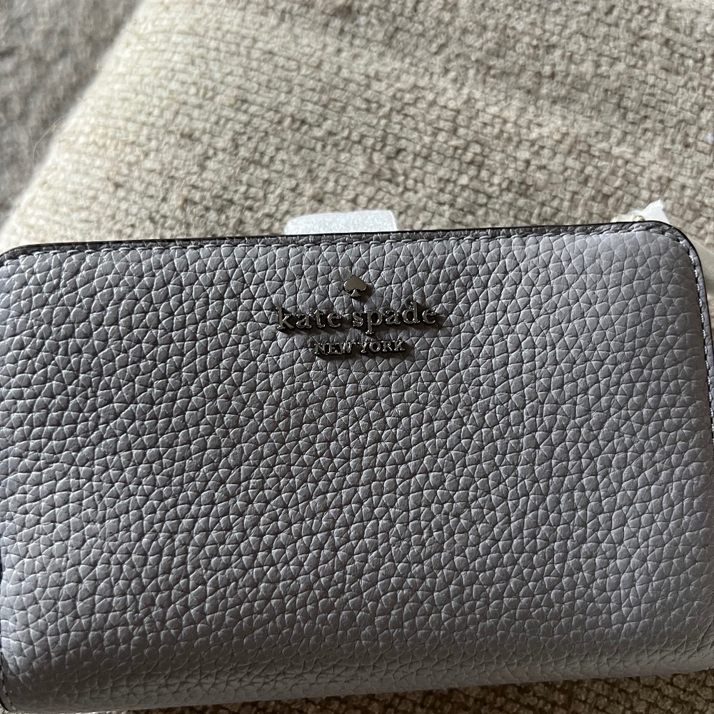 Brand new grey Kate Spade Wallet